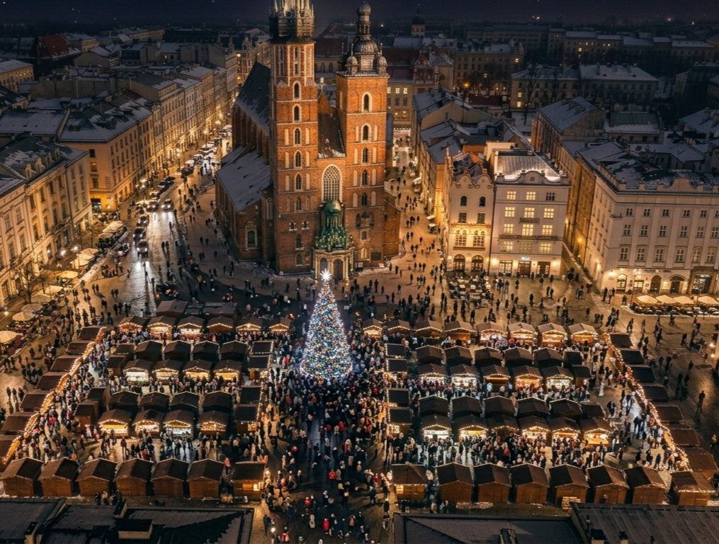WEEK-END MARCHÉS DE NOËL À CRACOVIE EN HOTEL 3*